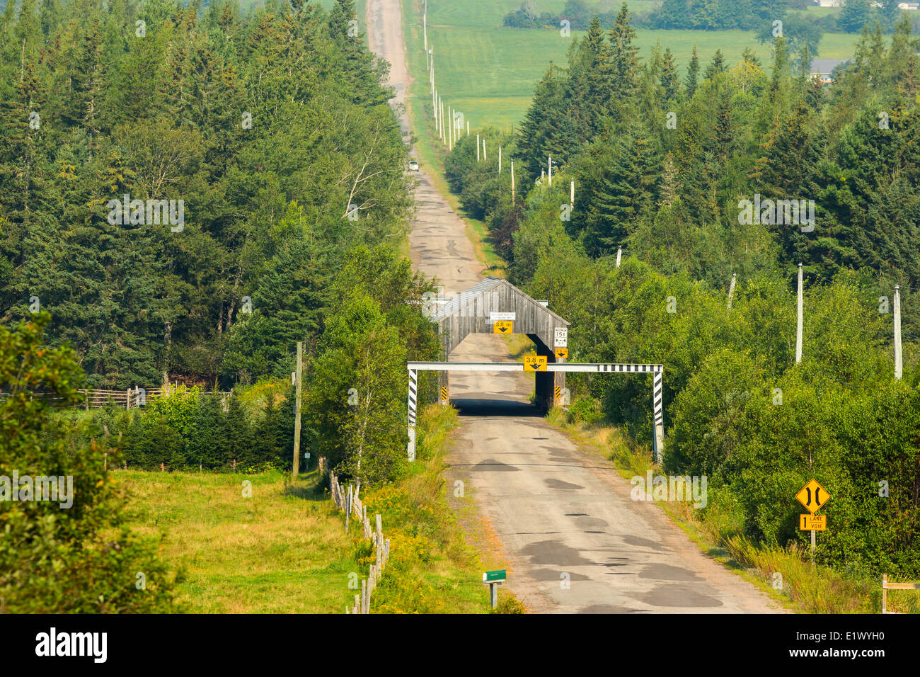 Millstream River Covered Bridge, Centerville, New Brunswick, Canada