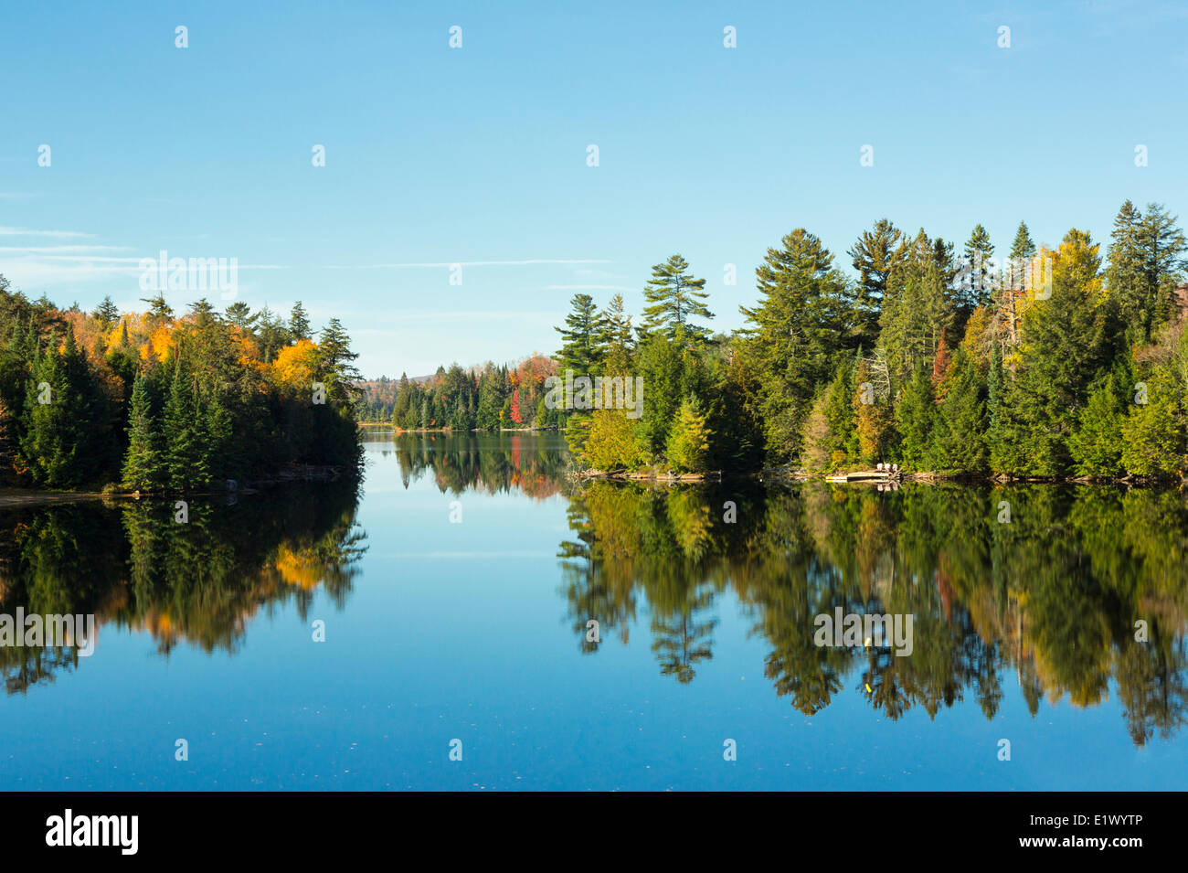 Tea Lake, Algonquin Provincial Park, Ontario, Canada Stock Photo
