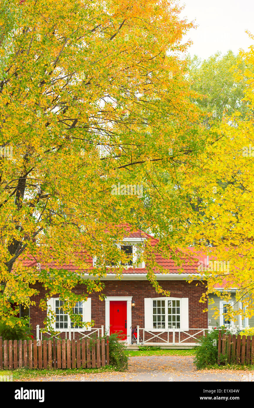 House, SaintPierrelesBecquets, Quebec, Canada Stock Photo Alamy