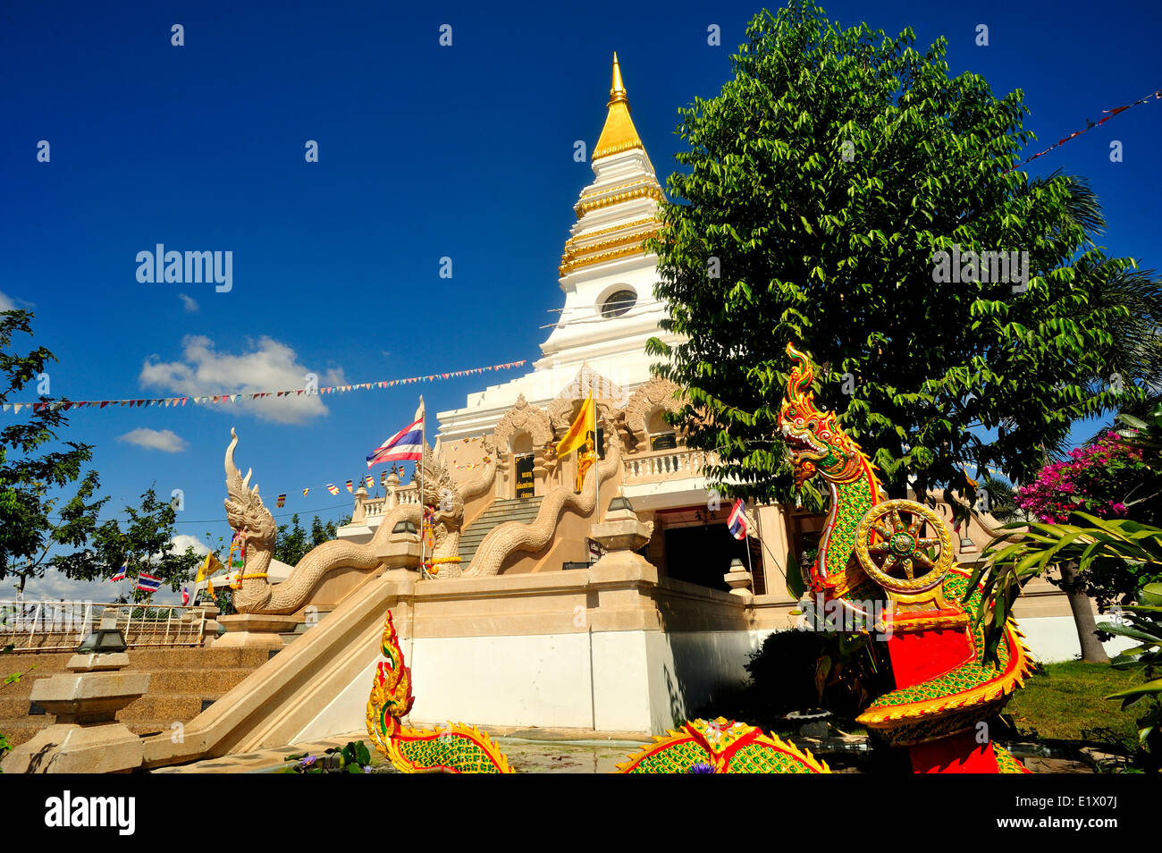 Wat Staat, Nong Khai, Thailand Stock Photo