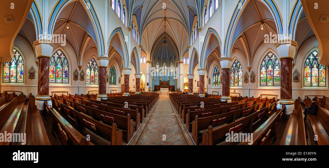 Holy Rosary Cathedral, Vancouver, British Columbia, Canada Stock Photo