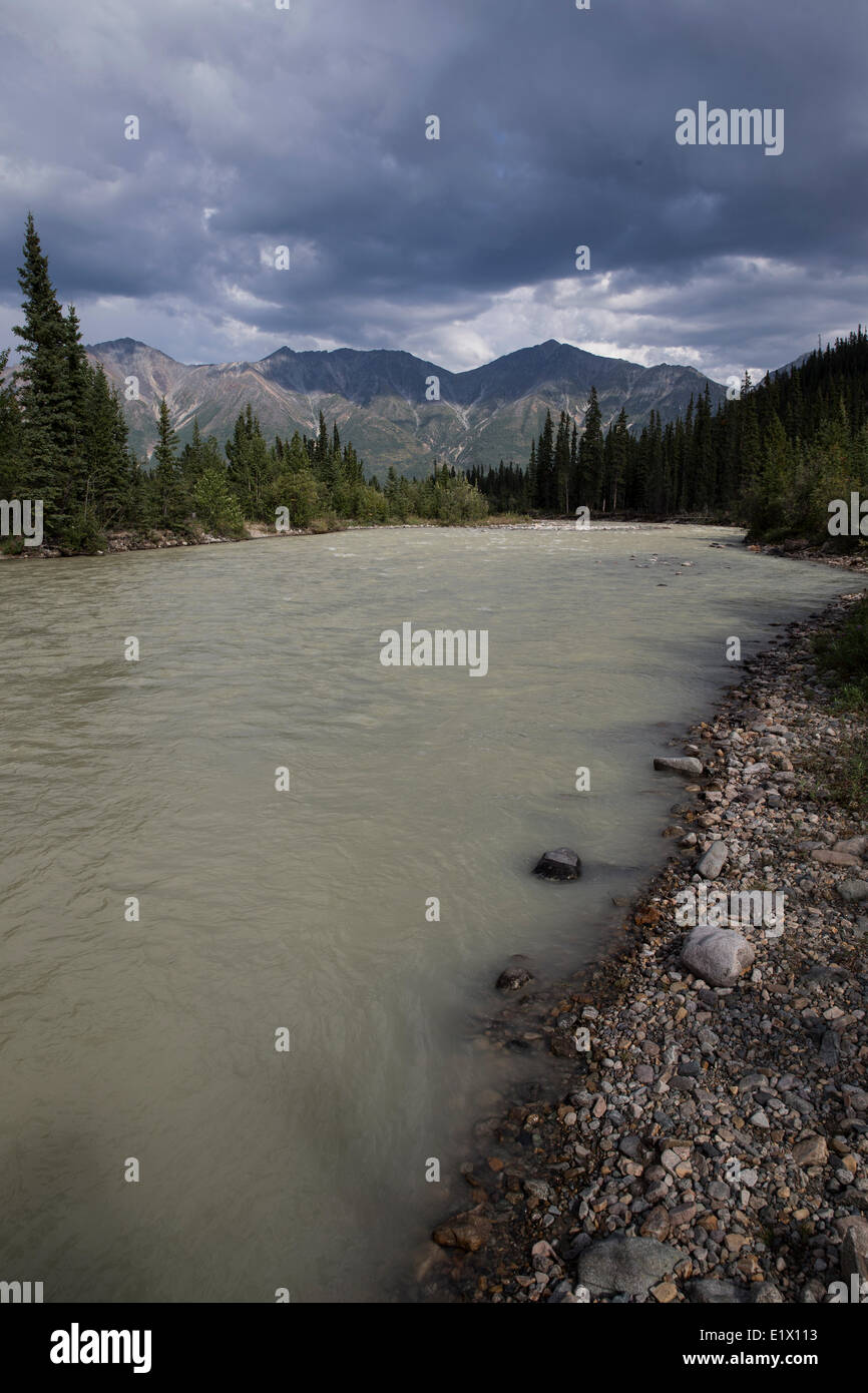 The Wheaton River with Red Ridge in the distance. Located near