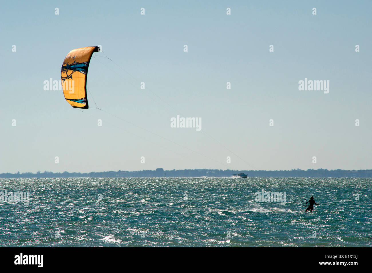 Kitesurfing in miami hires stock photography and images Alamy