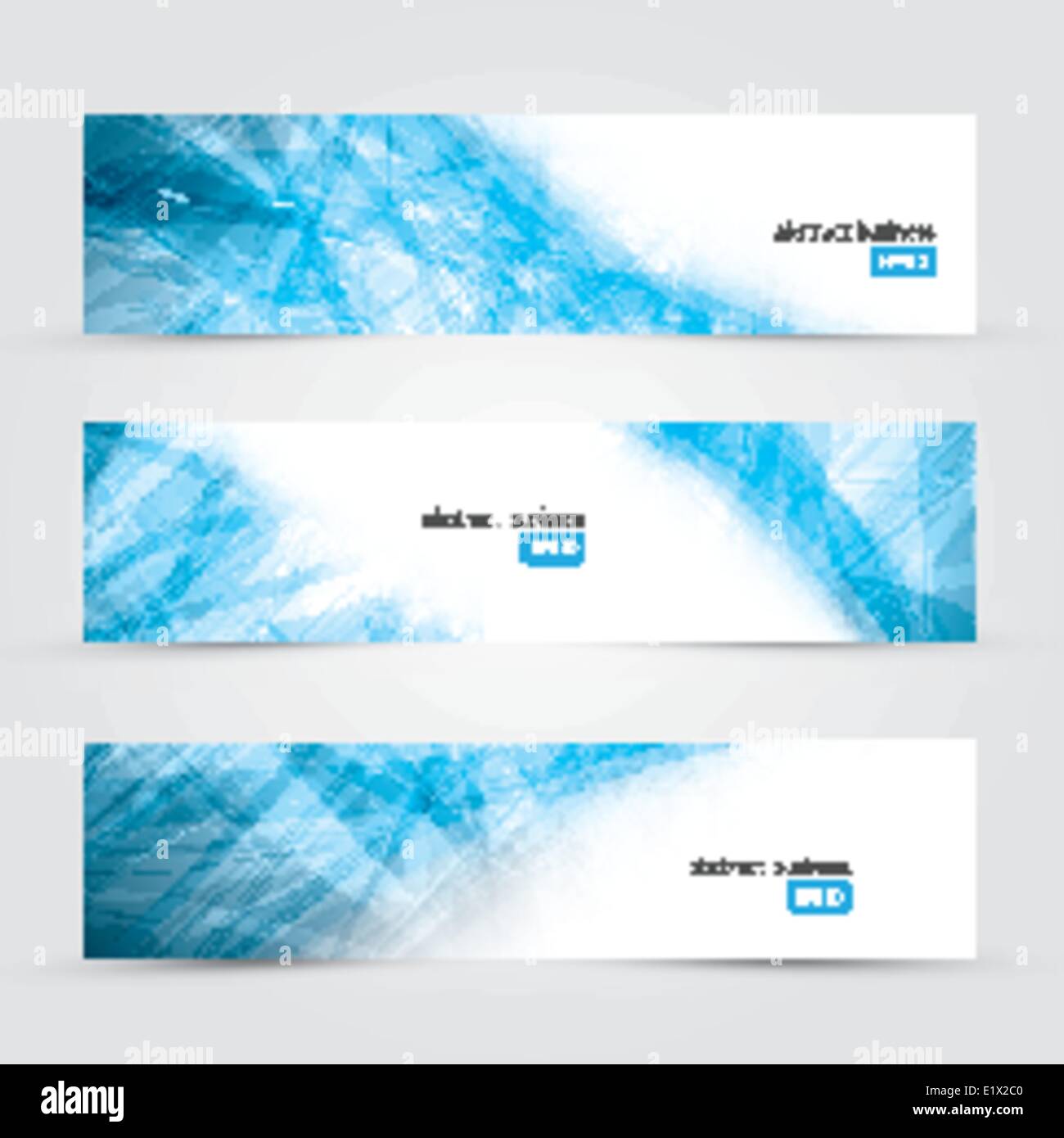 Three abstract business banner backgrounds vector eps10 Stock Vector ...