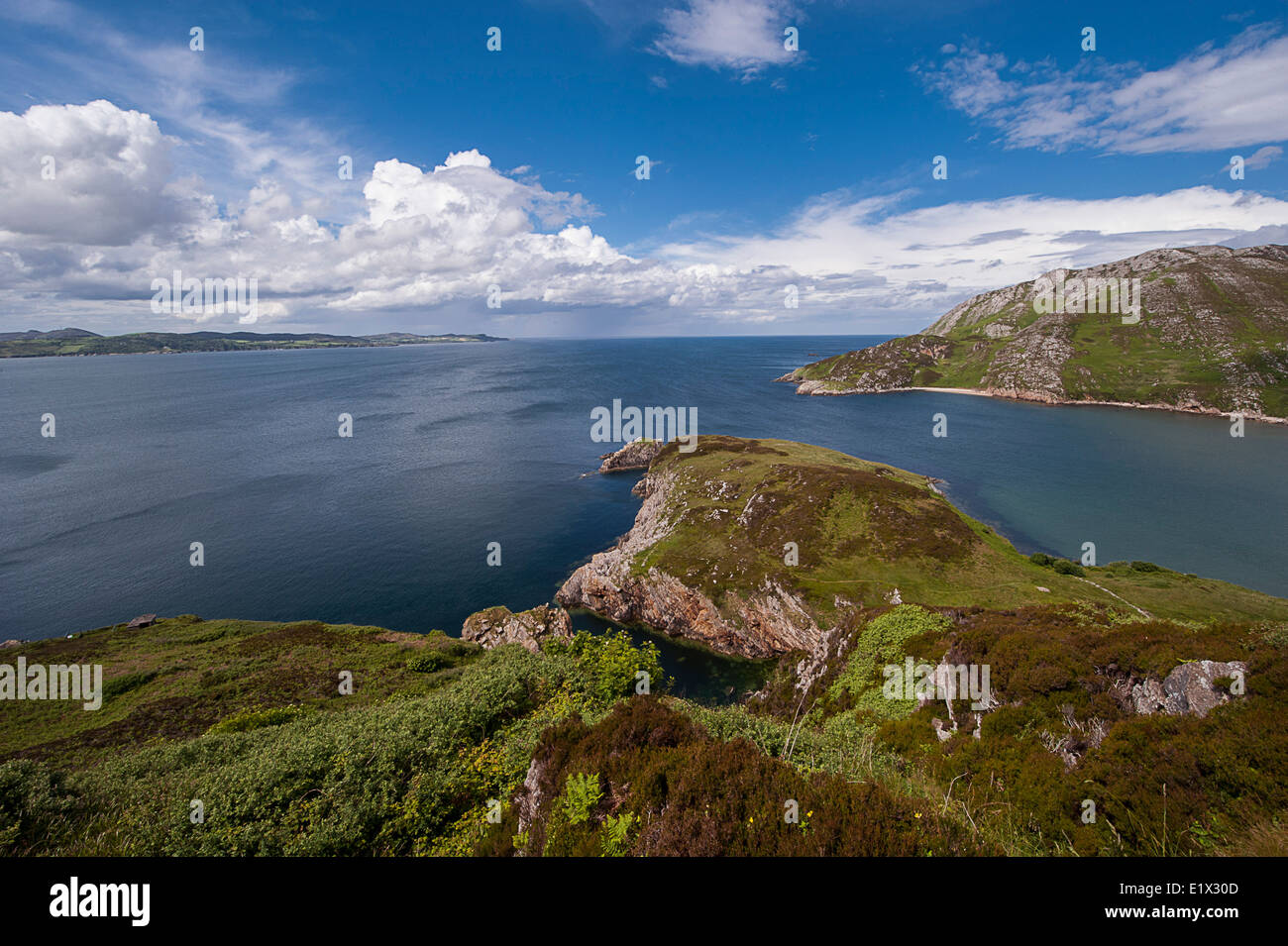 The Urris Hills And The Atlantic Ocean Dunree Linsfort Buncrana