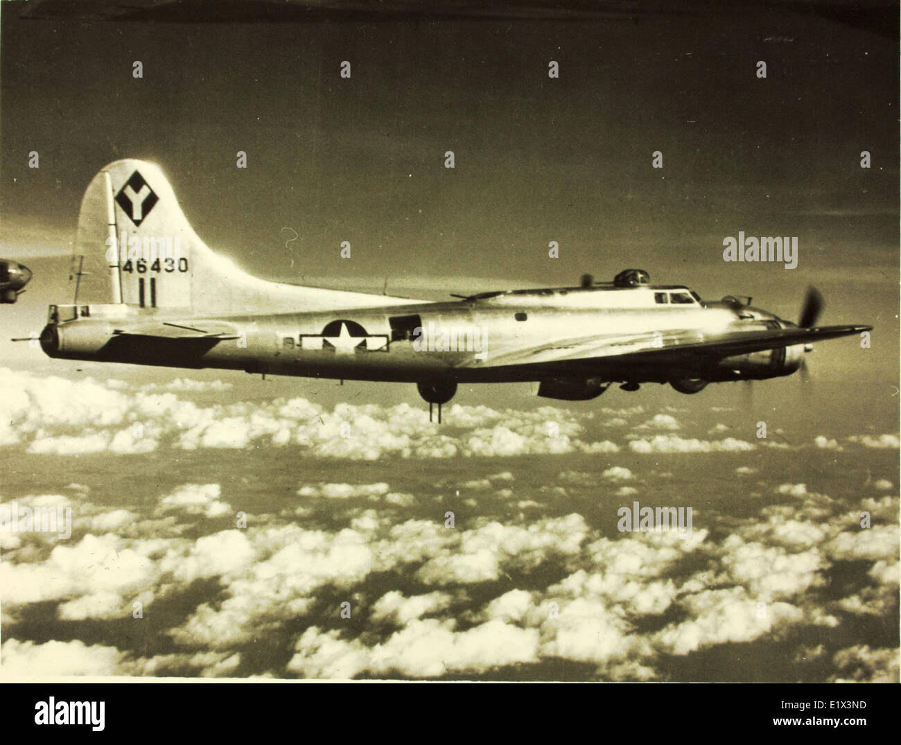 99th Bombardment Group; 11th Air Force; 99th; B-17s Stock Photo