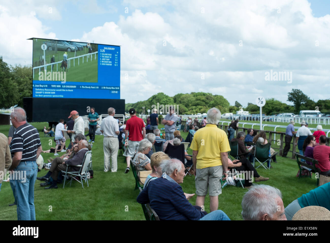 Salisbury Racecourse is a flat racecourse in the United Kingdom