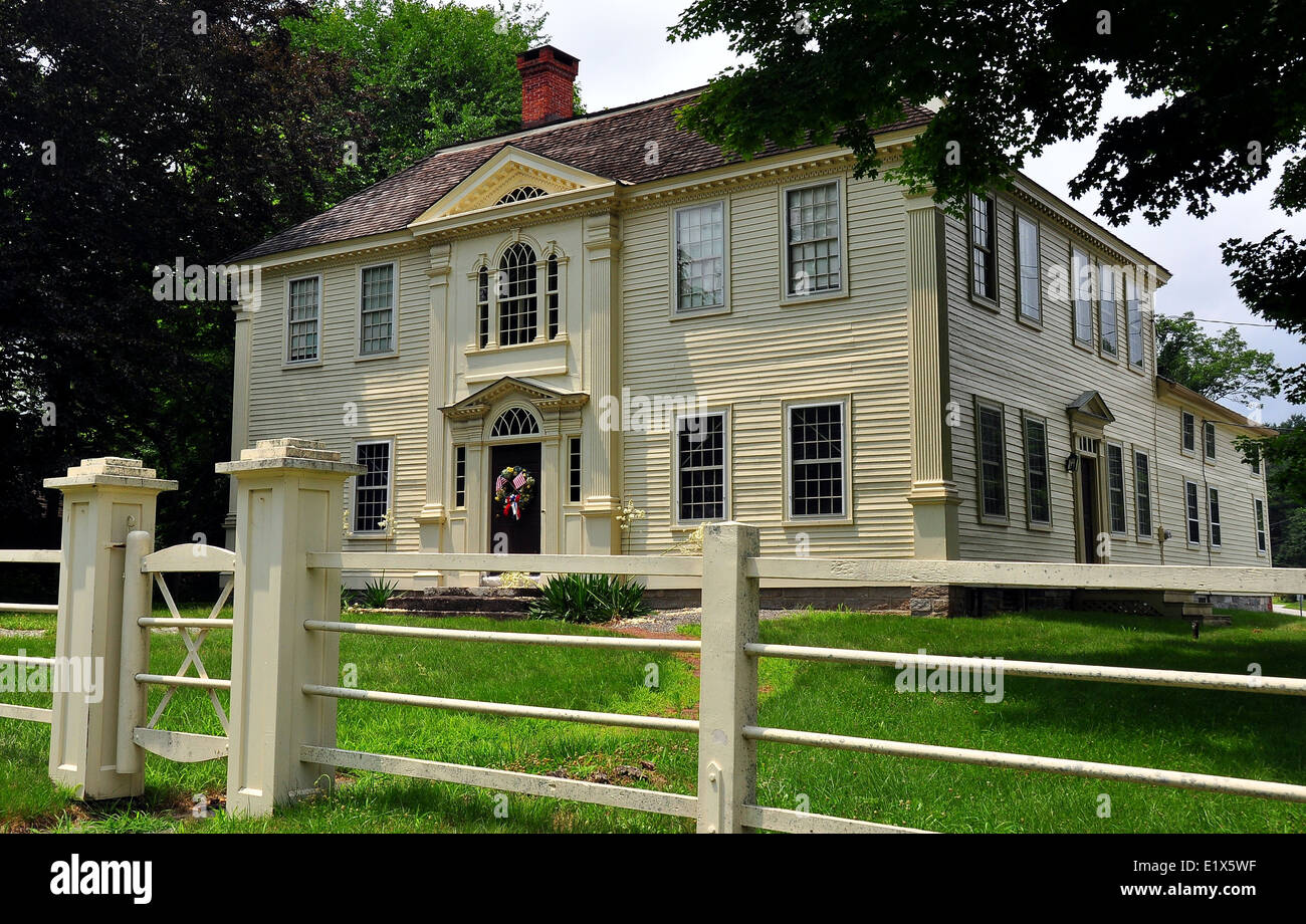 COVENTRY, CT: The historic 18th century Georgian style Prudence ...