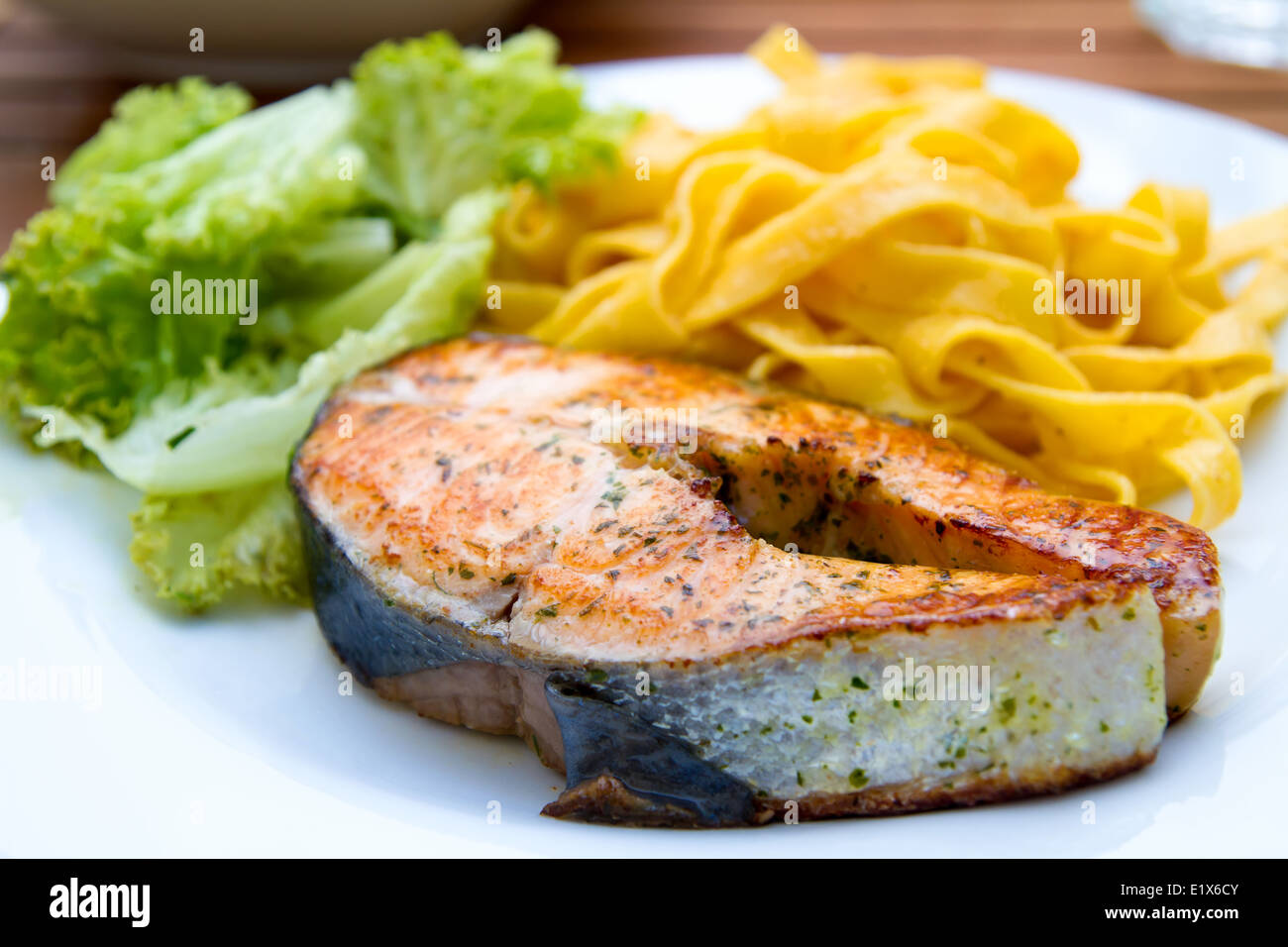 Salat With Salmon High Resolution Stock Photography And Images Alamy