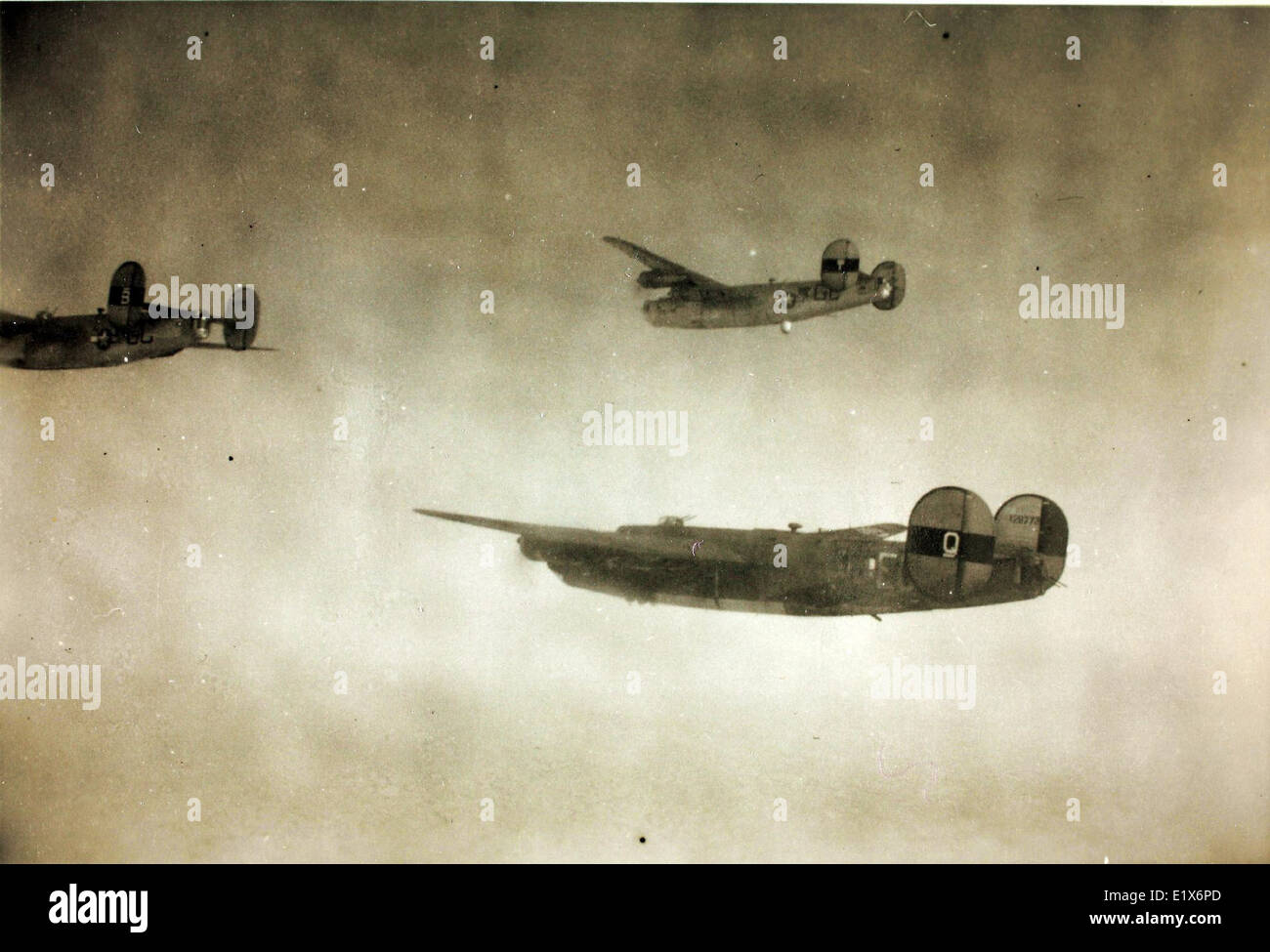 392nd Bomb Group Consolidated B-24 Liberator Stock Photo