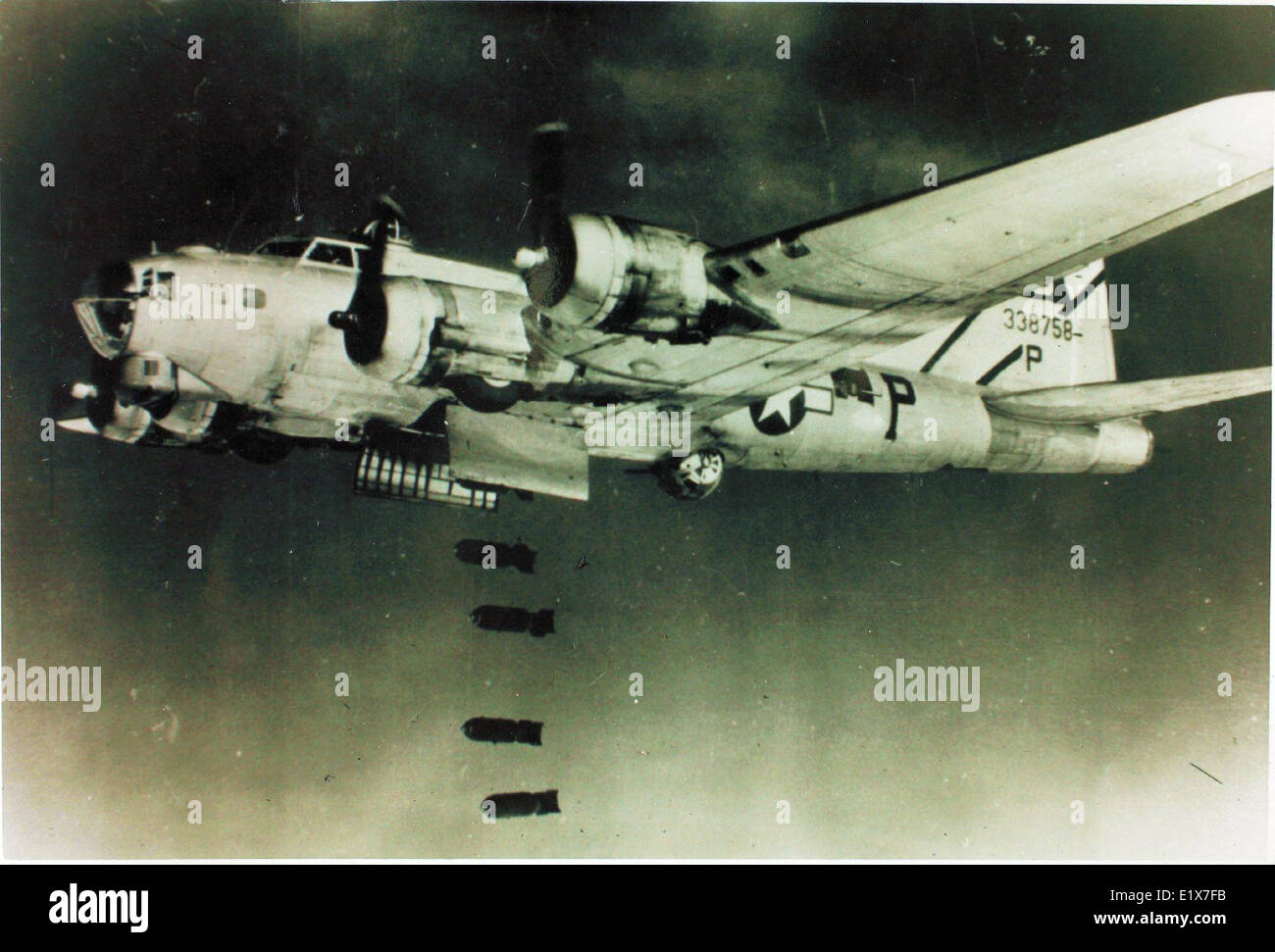 401st Bomb Group B-17 Stock Photo