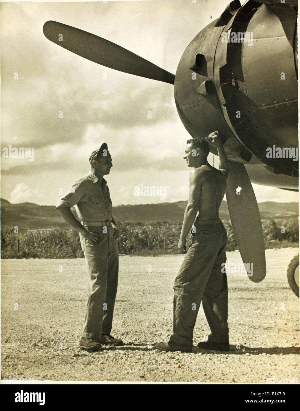 World War Two Squadron Stock Photo - Alamy