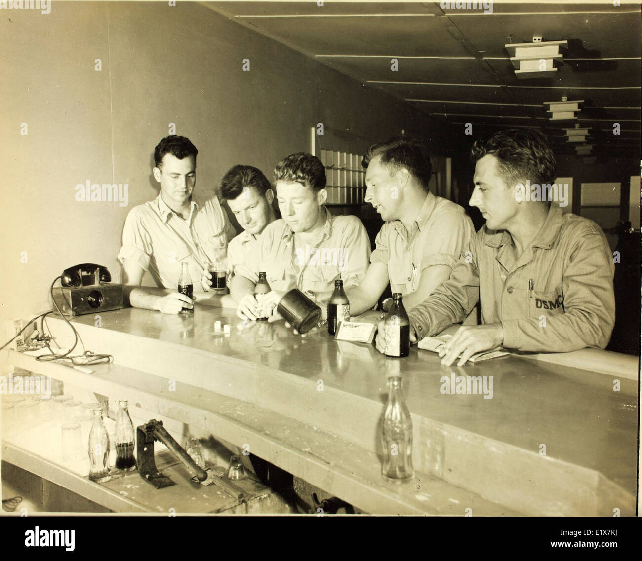 World War Two Squadron Stock Photo - Alamy