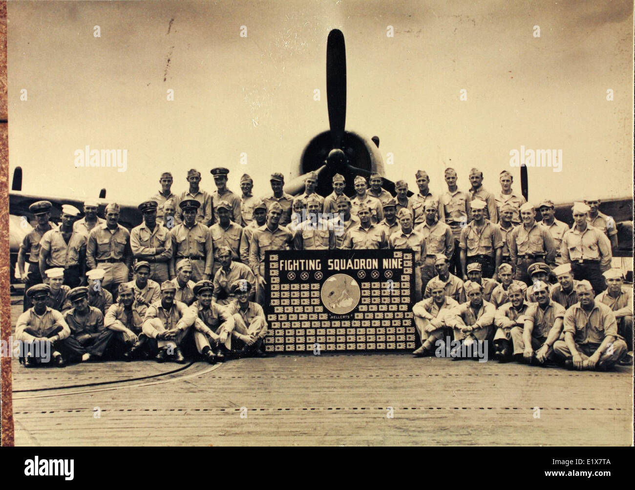 World War Two Squadron Stock Photo - Alamy