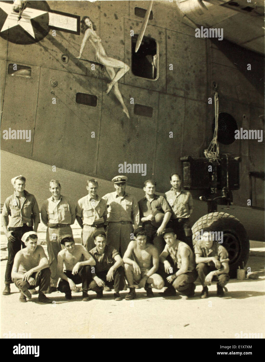 World War Two Squadron Stock Photo - Alamy