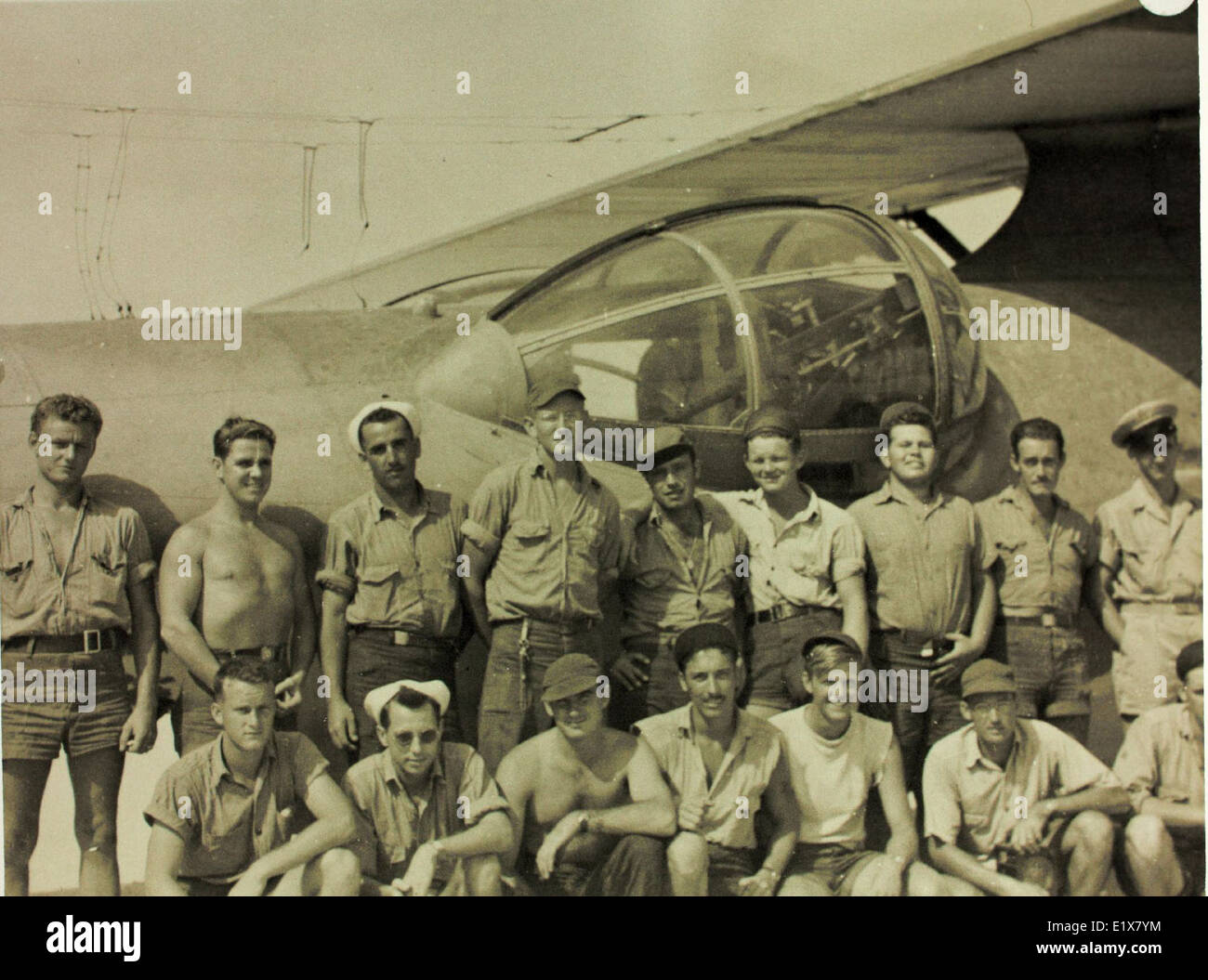 World War Two Squadron Stock Photo - Alamy