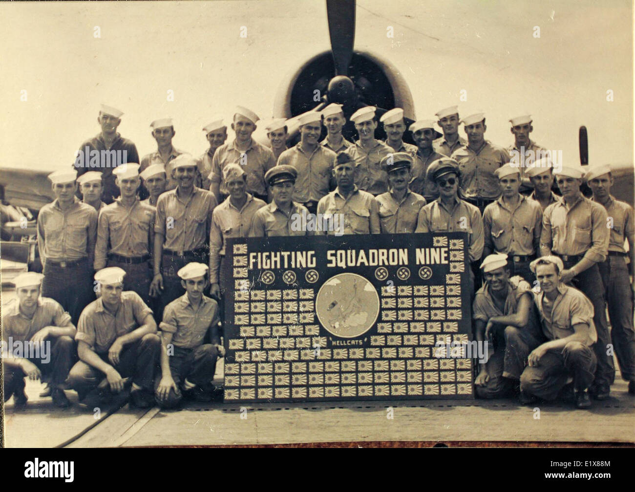 World War Two Squadron Stock Photo - Alamy