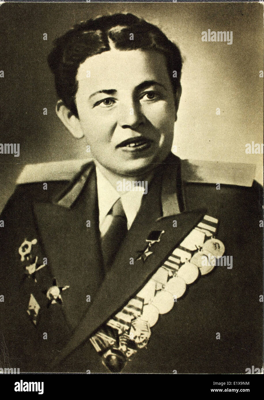 This image highlights the contributions of Russian women pilots during ...