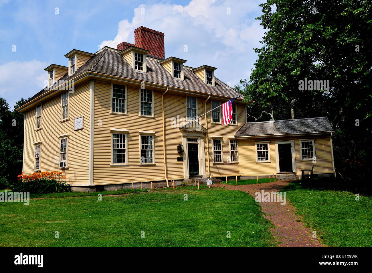 Lexington, Massachusetts 1709 Buckman Tavern Stock Photo Alamy