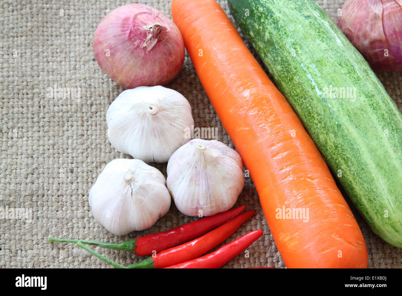 vegetable of ingredient for cooking. Stock Photo