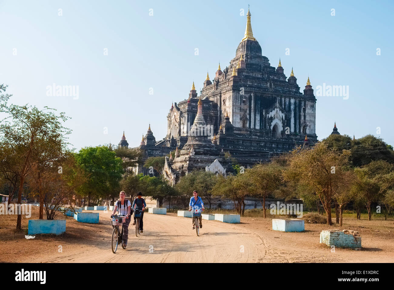 Thatbyinnyu Temple, Old Bagan, Myanmar, Asia Stock Photo