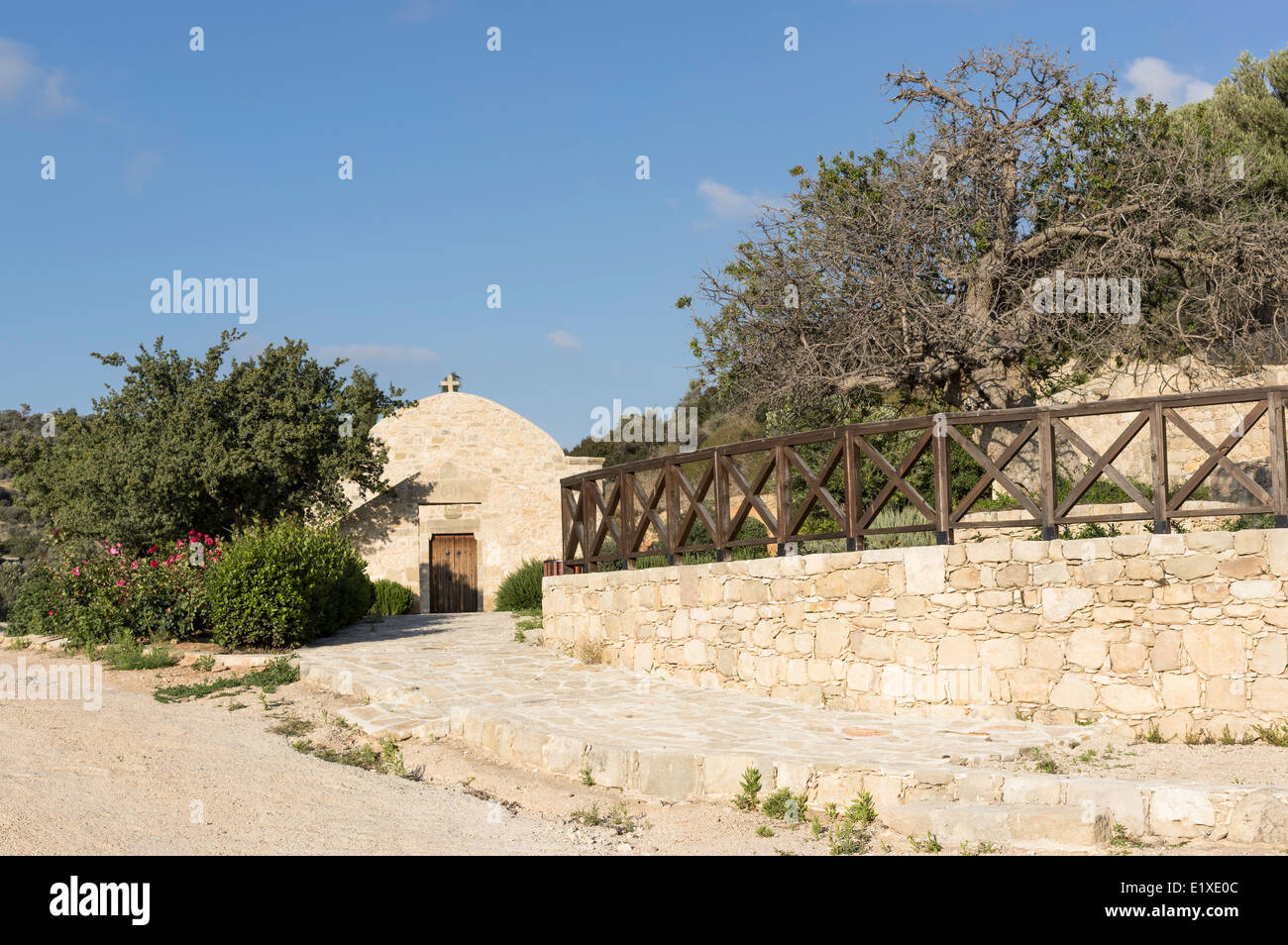 Secret valley church Cyprus Stock Photo Alamy