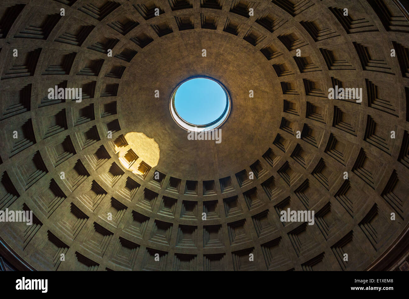 Dome of the Pantheon, Rome, Italy Stock Photo