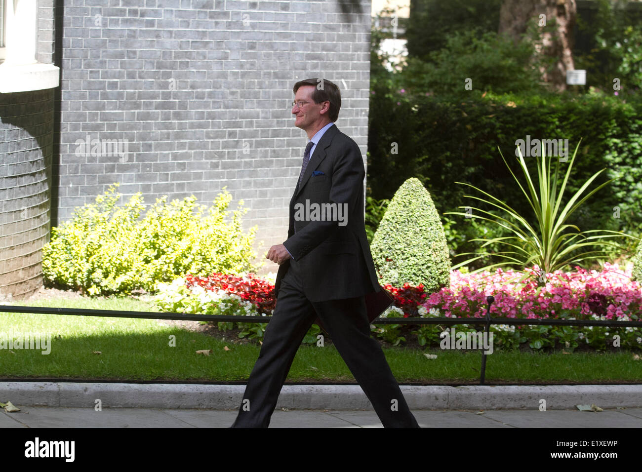 Westminster, London, UK 10th June 2014. Attorney General Dominic Grieve QC MP arrives at Downing Street for the the weekly cabinet meeting Credit:  amer ghazzal/Alamy Live News Stock Photo