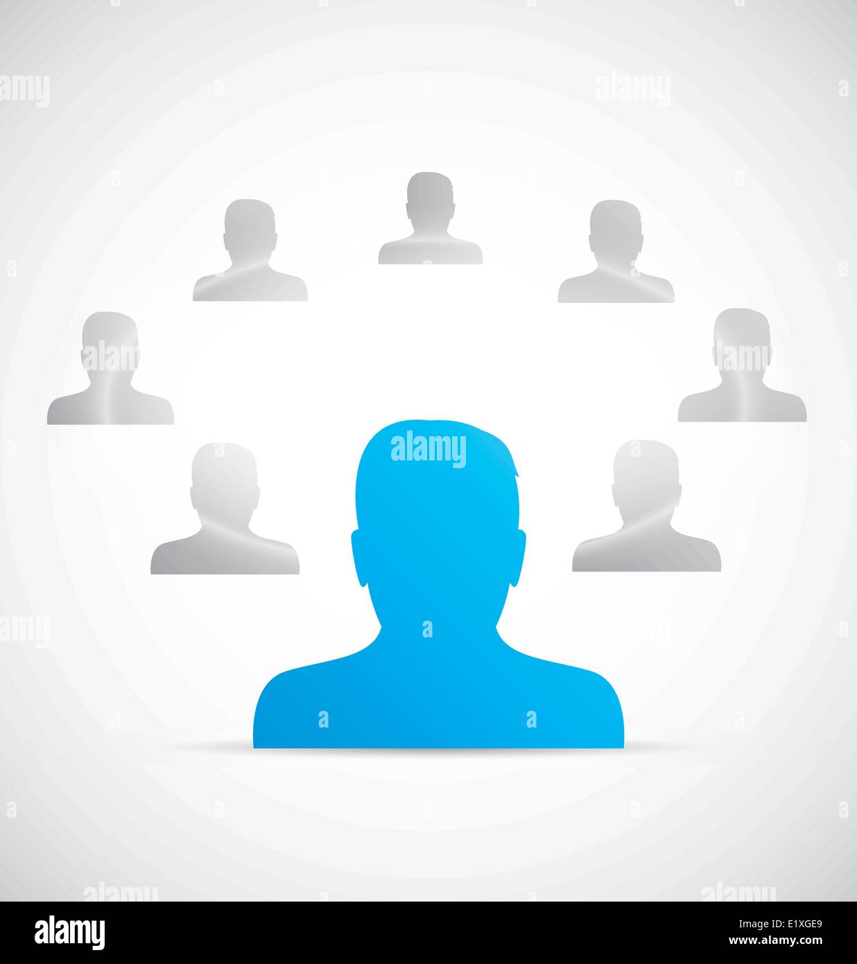 Leadership business concept vector Stock Vector Image & Art - Alamy