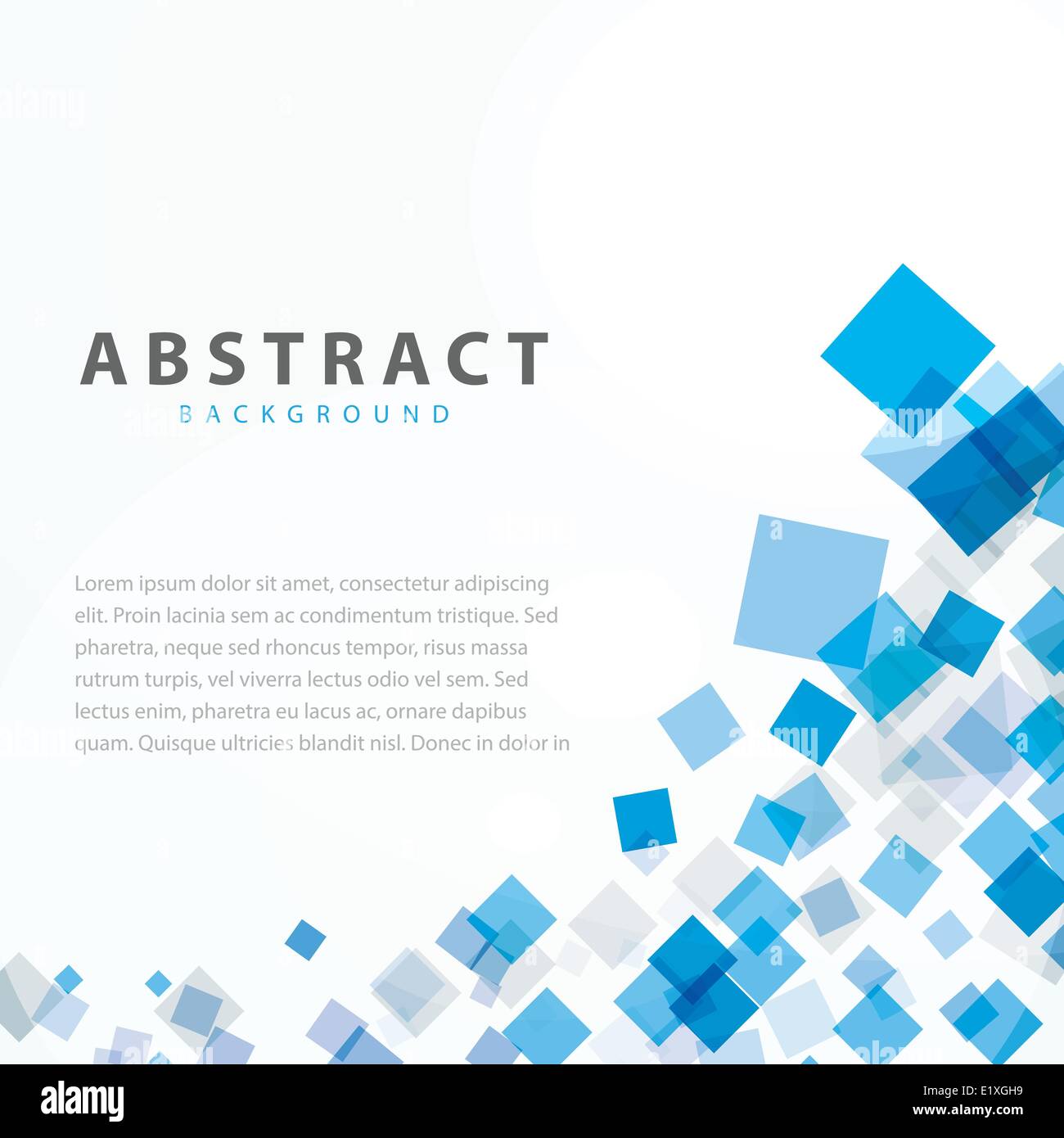 Blue squares business abstract background vector eps10 Stock Vector ...