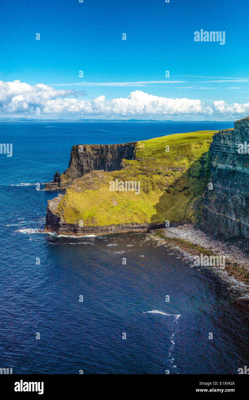 Ireland, Galway county, the Cliffs of Moher Stock Photo