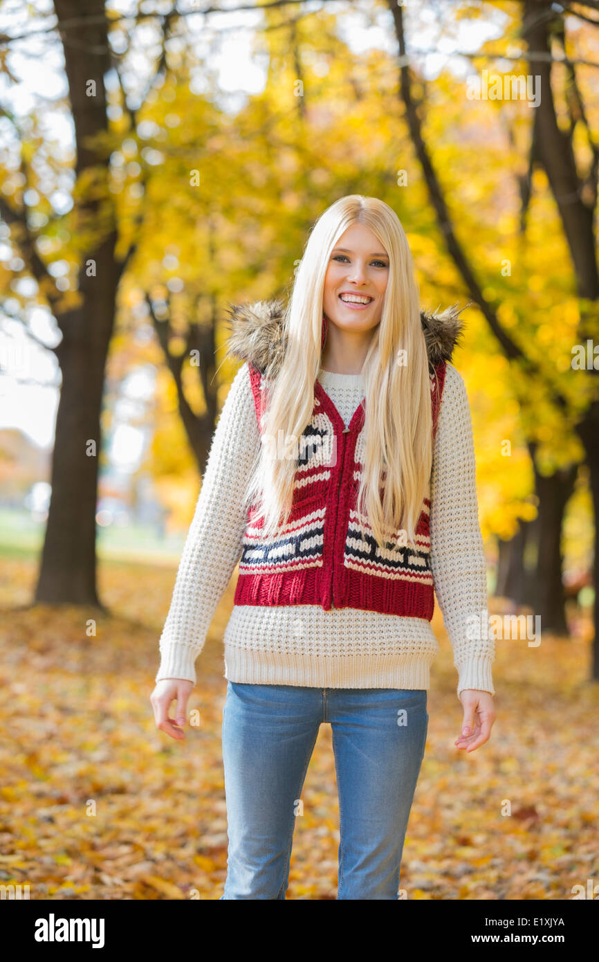 Portrait happy women standing hi-res stock photography and images - Alamy