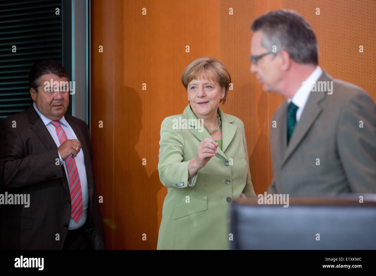Thomas R Merkel Chicago Berlin, Germany. 11th June, 2014. German chancellor Angela Merkel ...