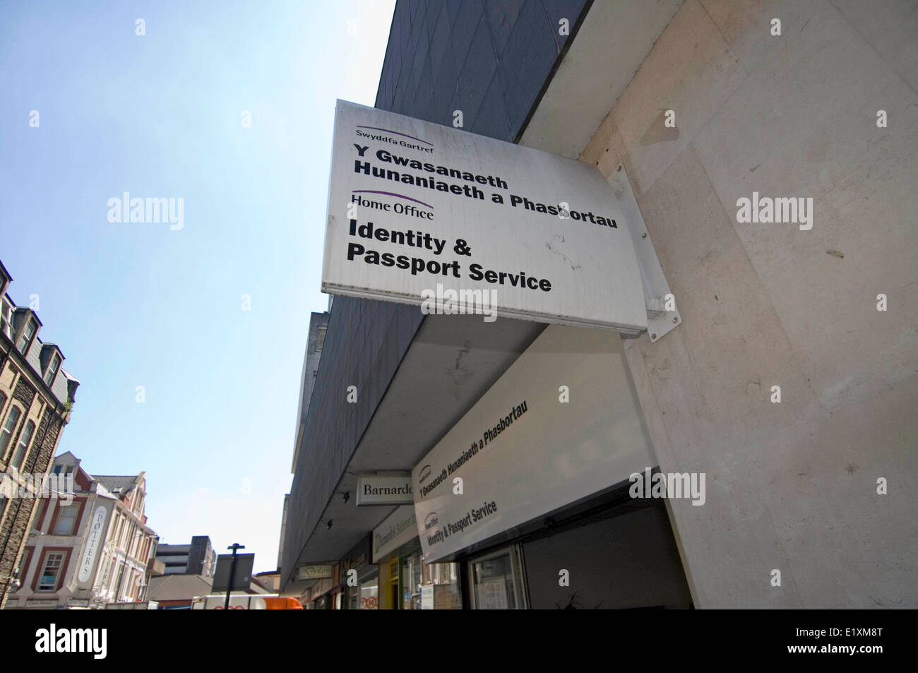 The Home Office Passport Office in Newport, South Wales, UK Stock Photo