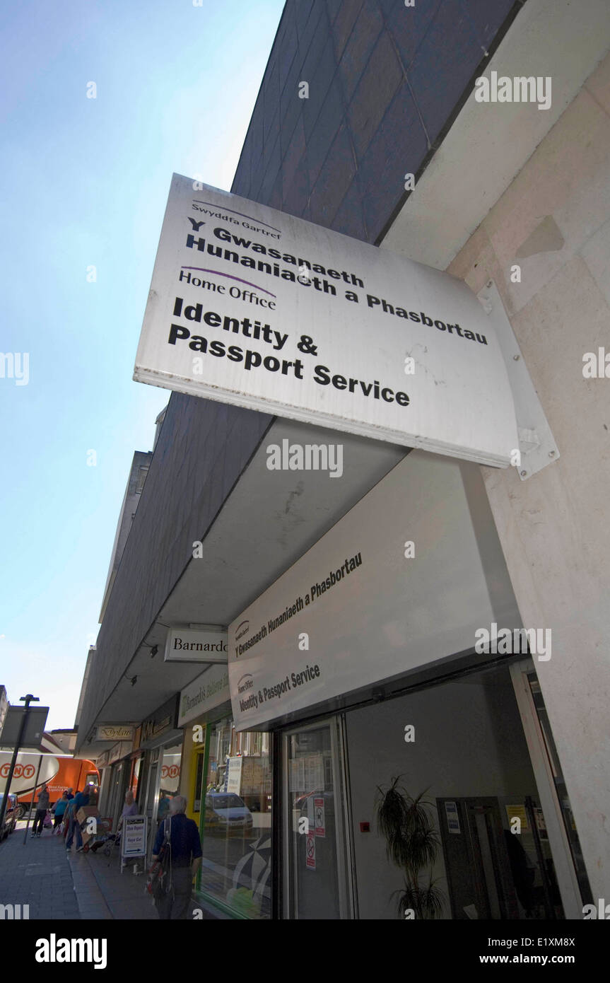 The Home Office Passport Office in Newport, South Wales, UK Stock Photo
