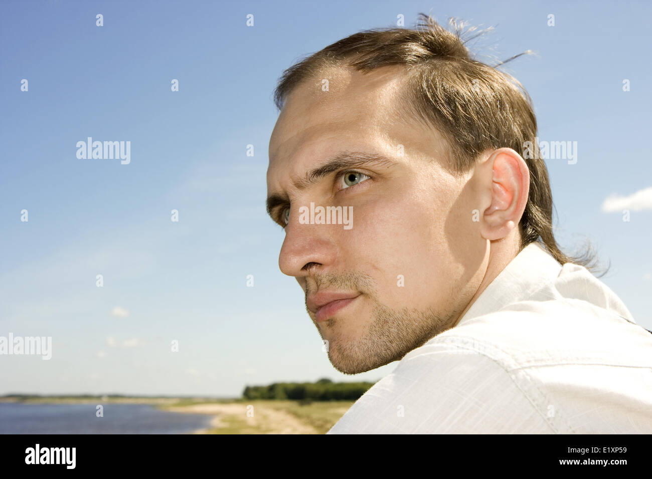 Summer young man hi-res stock photography and images - Alamy
