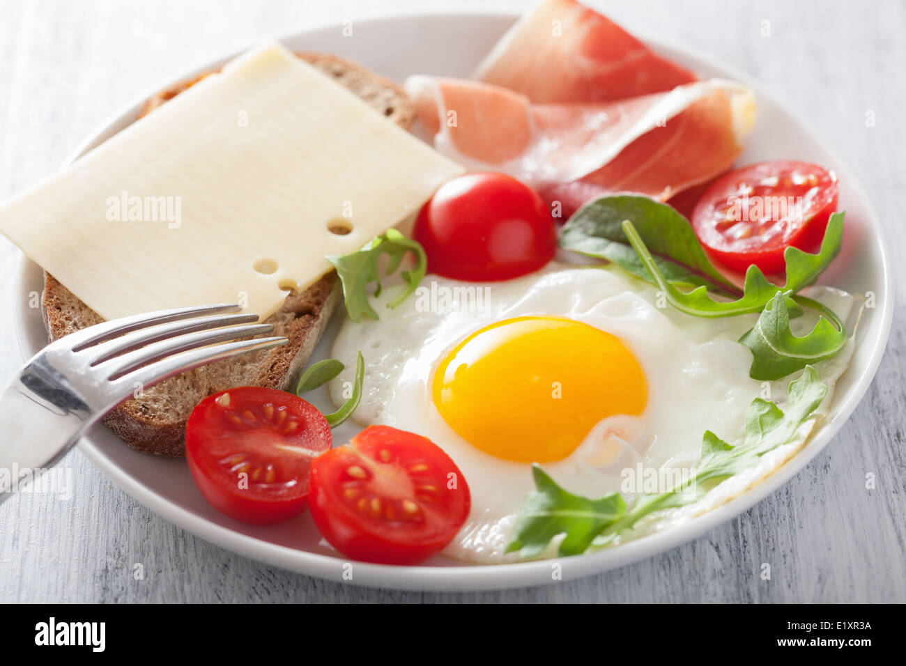 Healthy breakfast fried egg hires stock photography and images Alamy