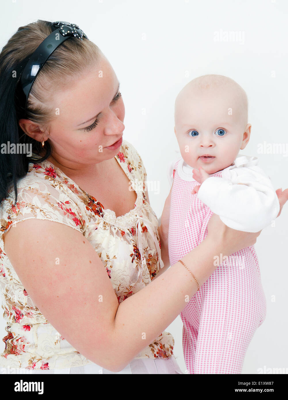 Mom and baby Stock Photo