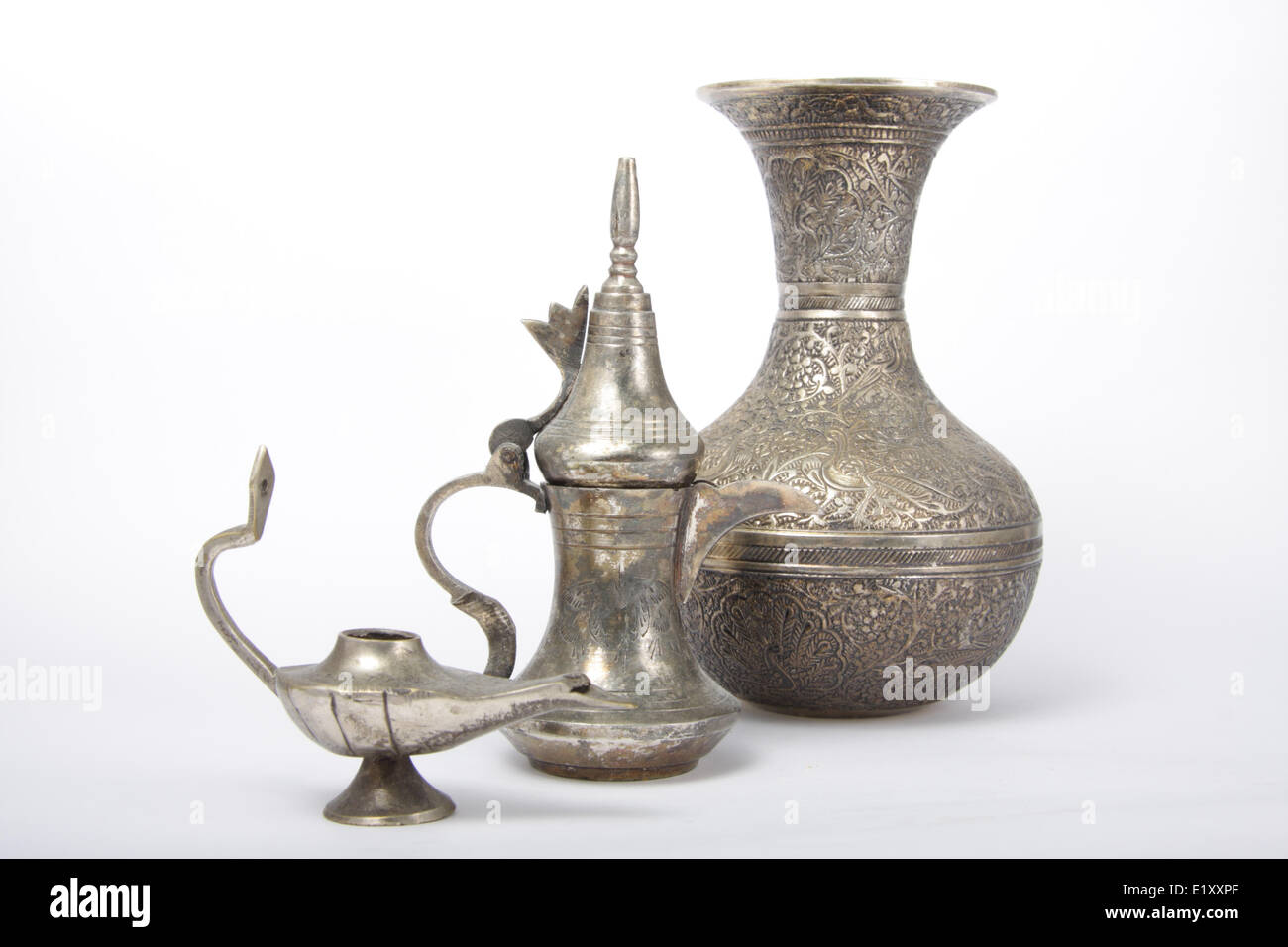 Antique vessels in a row Stock Photo - Alamy