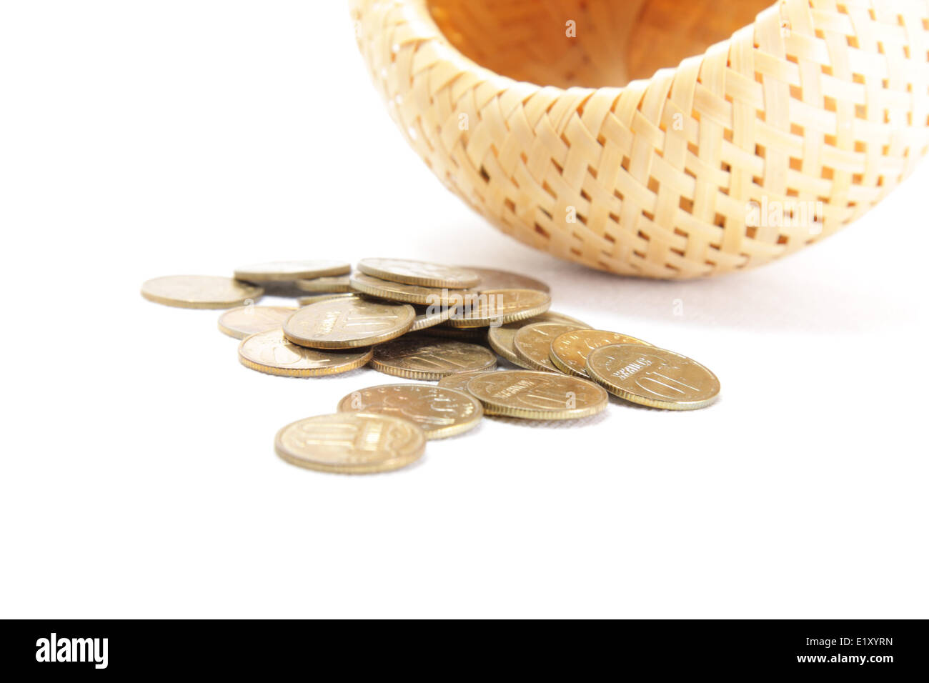 Basket coins hires stock photography and images Alamy