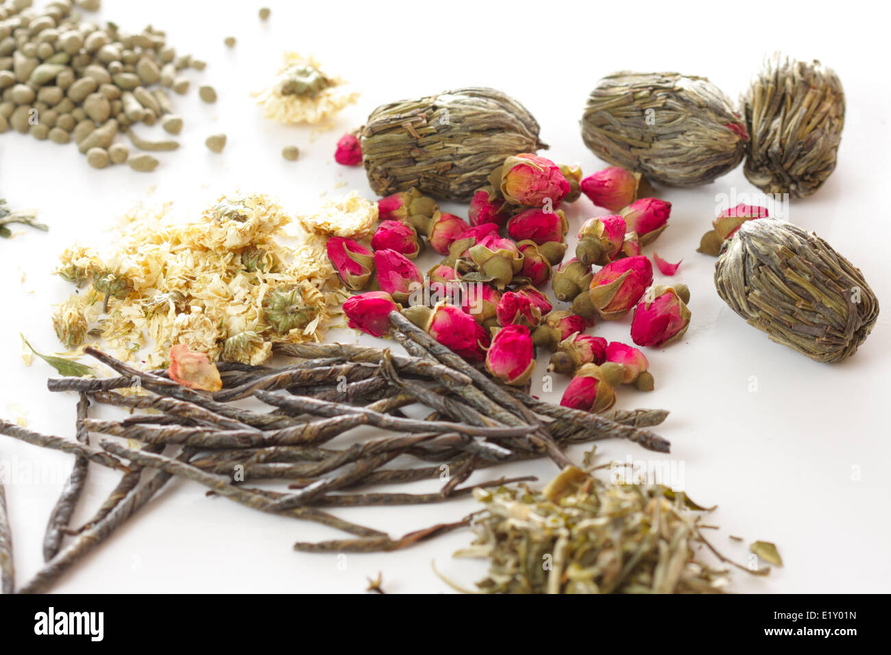 Tea-leaf Stock Photo