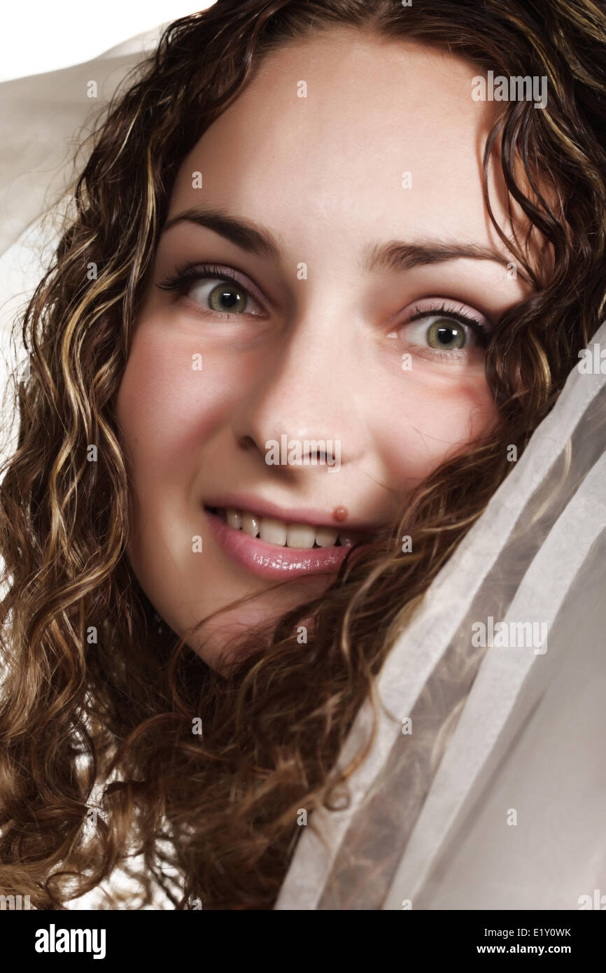 Eyes wide open Stock Photo Alamy