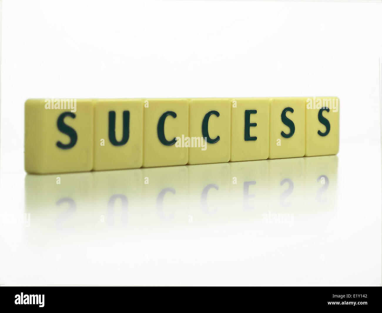 Buchstaben Success Stock Photo