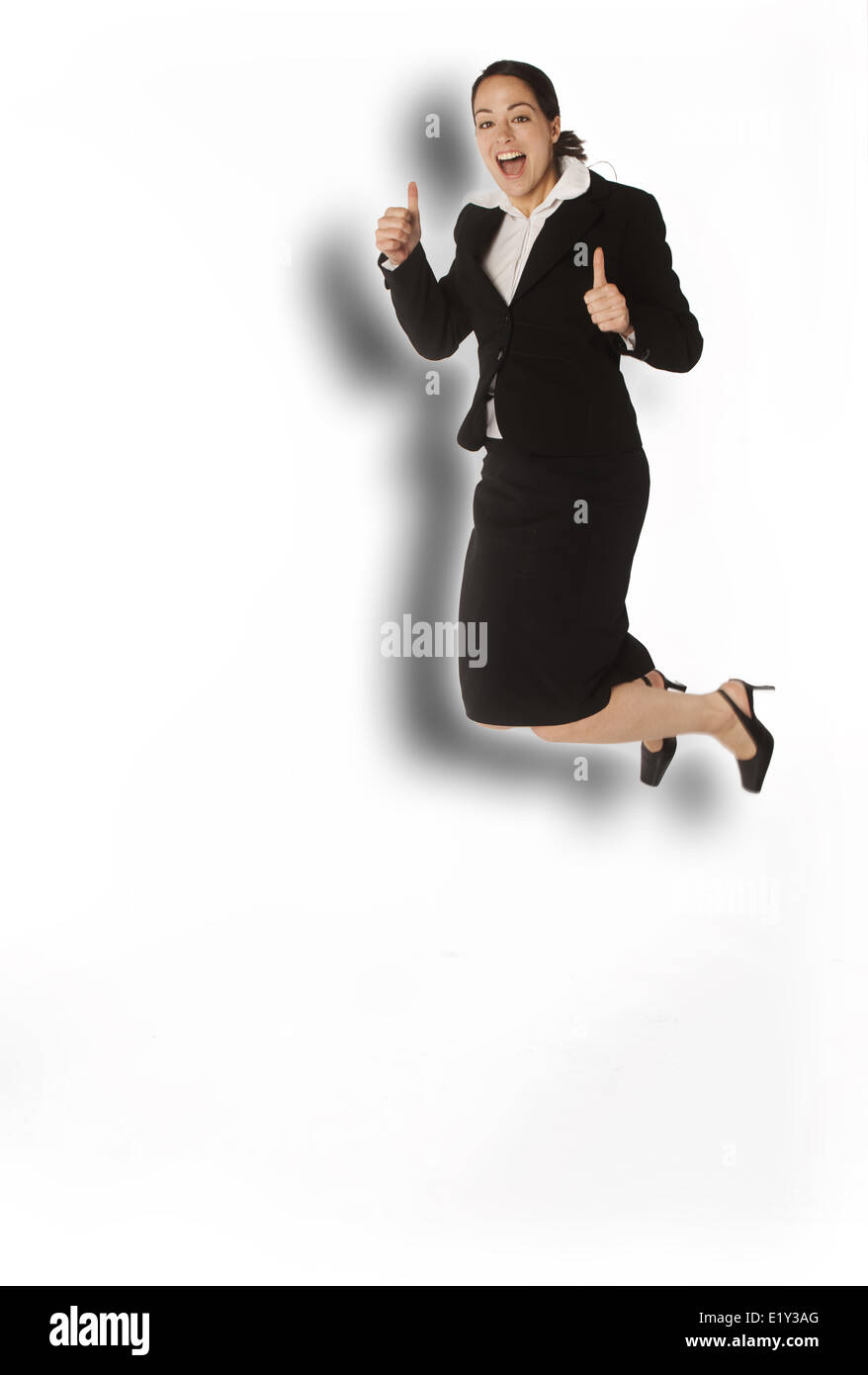 Woman in suit Cut Out Stock Images & Pictures - Alamy