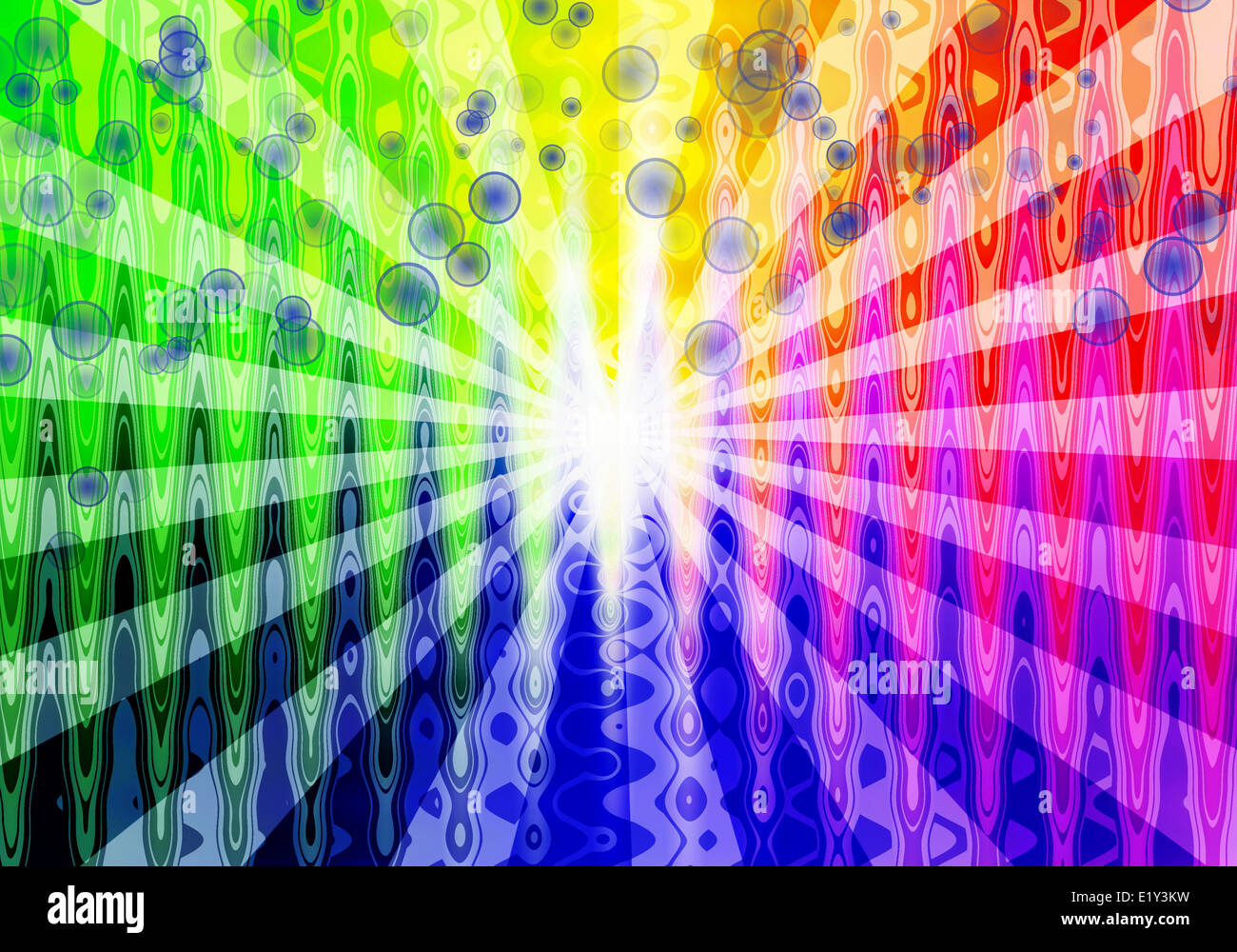 colorful bubble wave background Stock Photo Alamy
