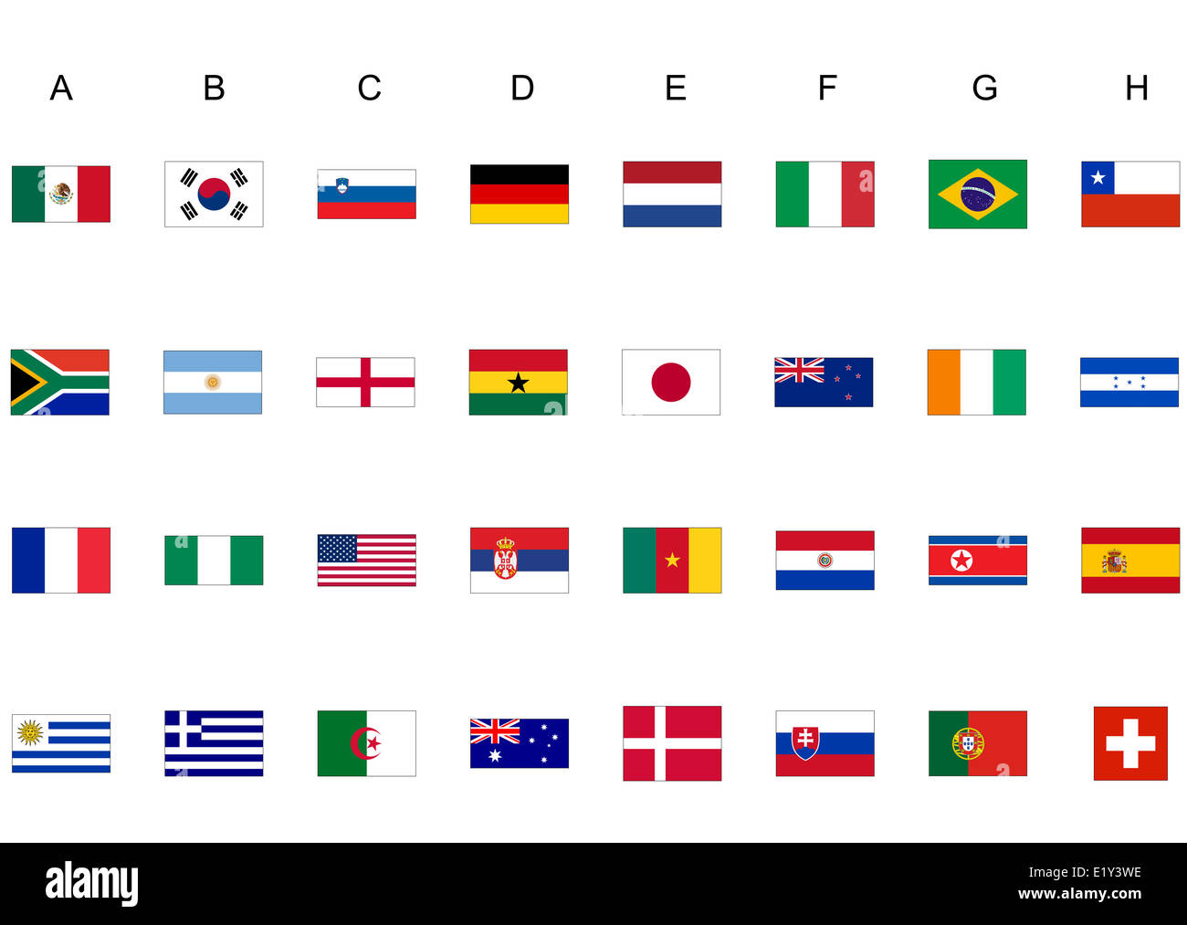 World cup flags hires stock photography and images Alamy