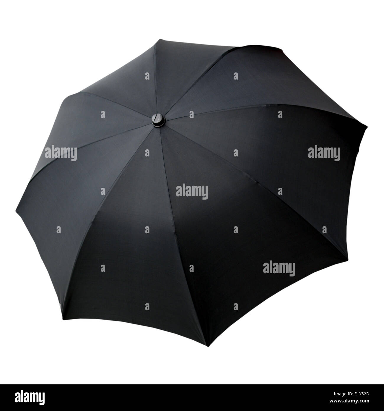 Black umbrella isolated Stock Photo Alamy