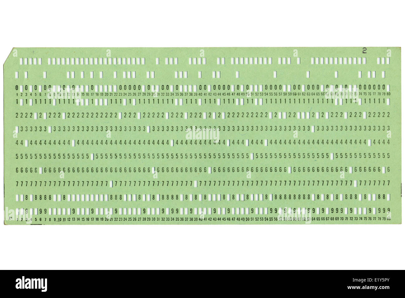 Punched Card Stock Photos & Punched Card Stock Images - Alamy
