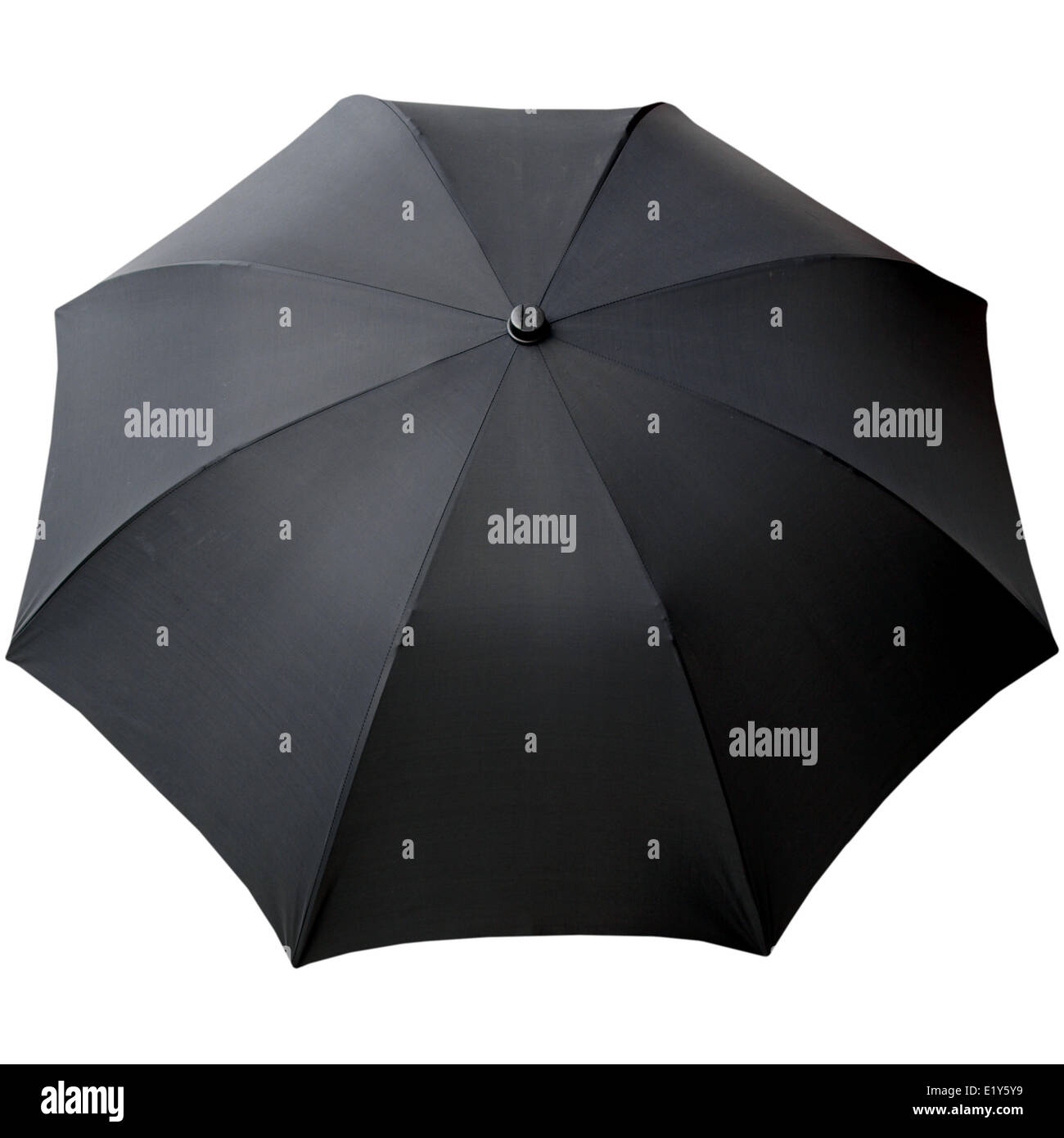Black umbrella isolated Stock Photo Alamy