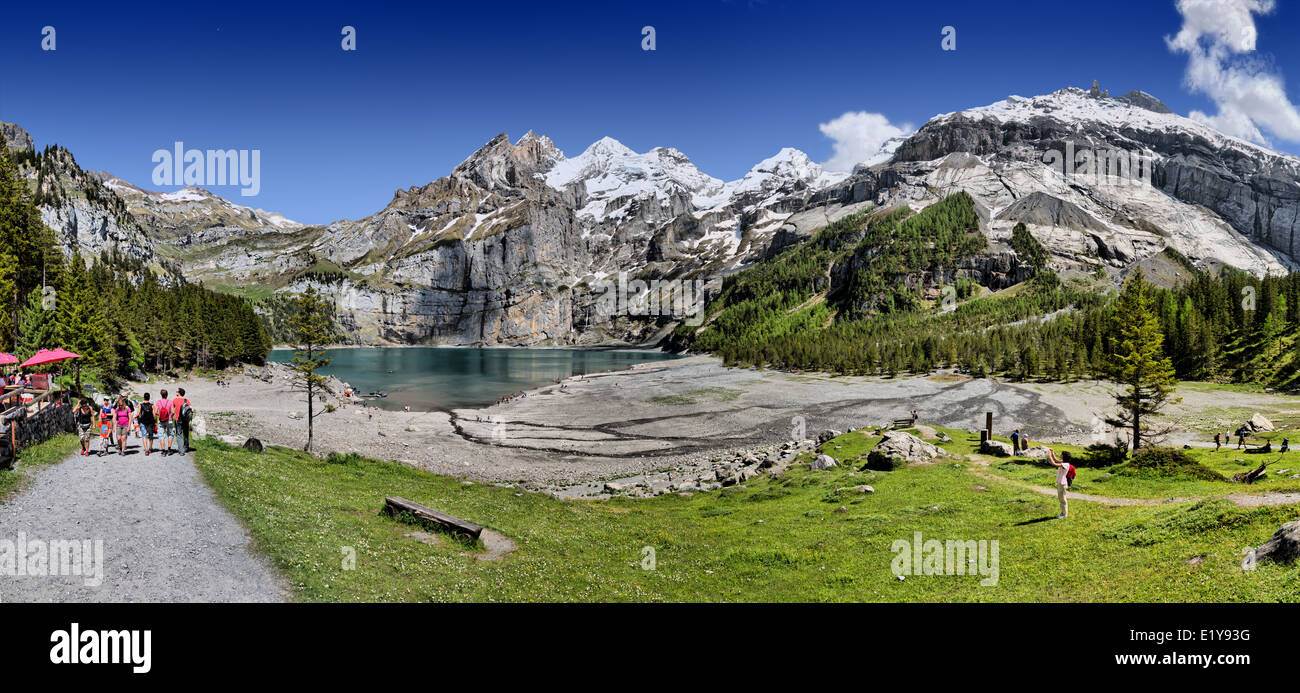 Oeschinen lake hi-res stock photography and images - Alamy